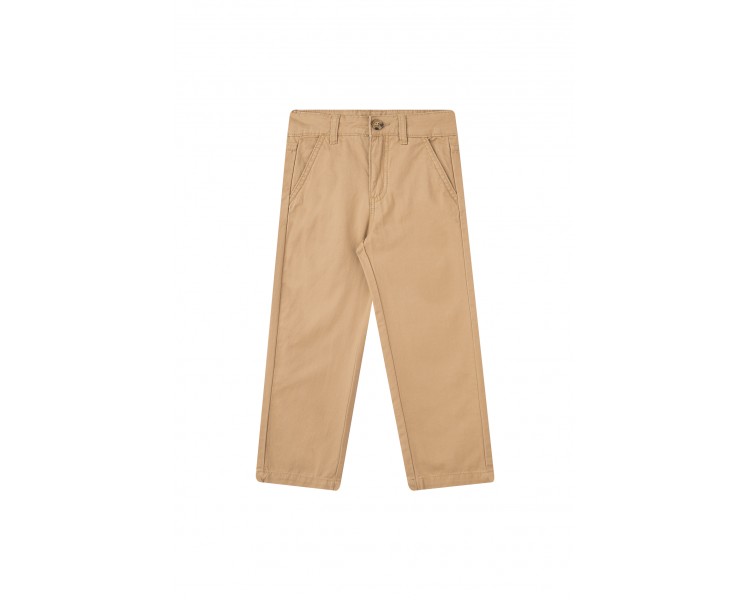 SOMEONE : Pantalon long beige foncé