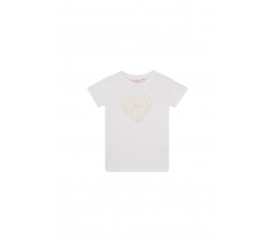 SOMEONE : T-shirt met hartje vooraan