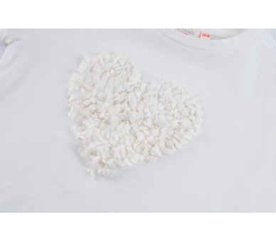 SOMEONE : T-shirt met hartje vooraan