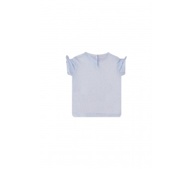 SOMEONE : T-shirt à manches courtes ecru