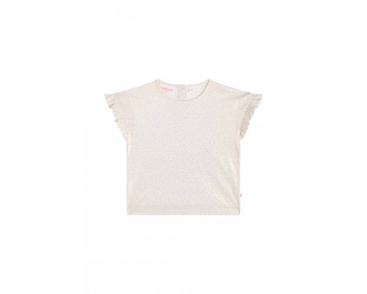 SOMEONE : T-shirt à manches courtes ecru