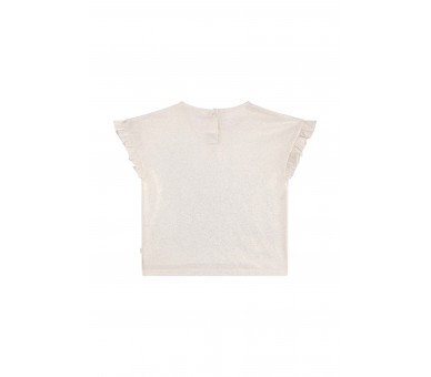 SOMEONE : T-shirt korte mouwen ecru