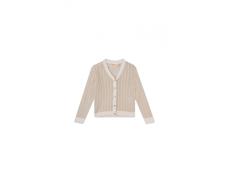 SOMEONE : Cardigan met lange mouwen donker ecru