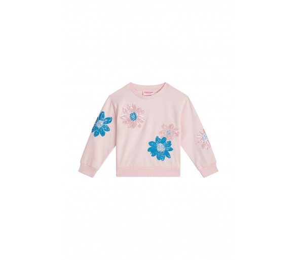 SOMEONE : Sweater long sleeves soft pink