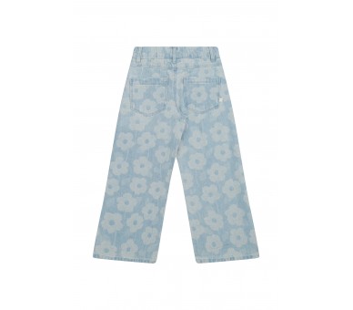 SOMEONE : Toffe jeans met bloemenprint