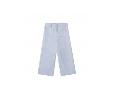 SOMEONE : Pantalon long bleu doux