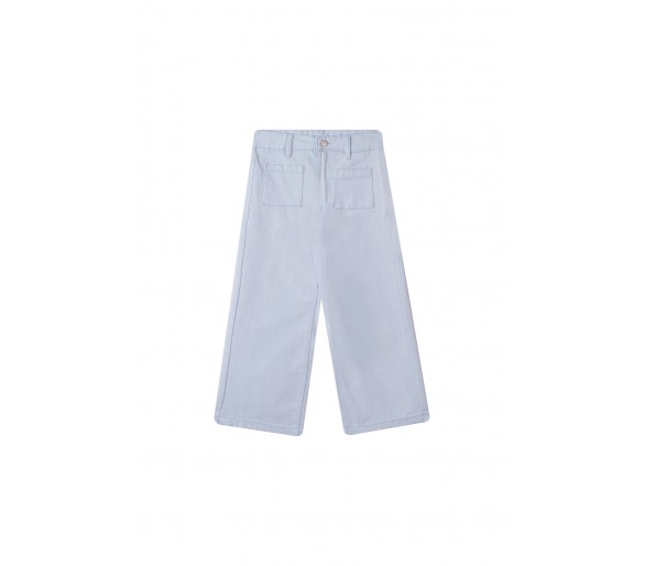 SOMEONE : Pantalon long bleu doux