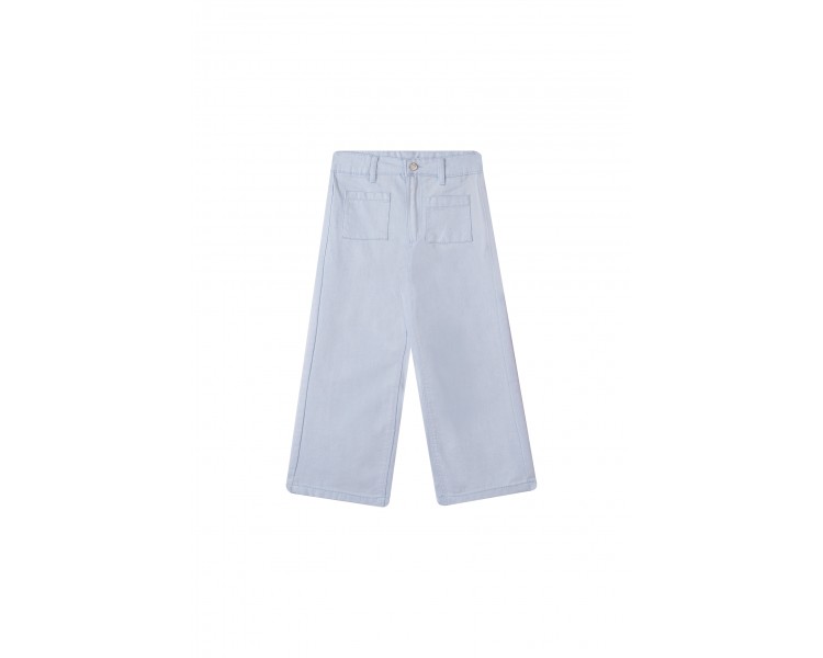 SOMEONE : Pantalon long bleu doux