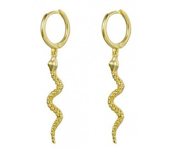 Earrings Snake 3.5cm