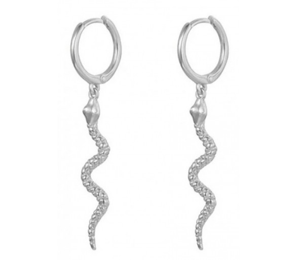 Earrings Snake 3.5cm