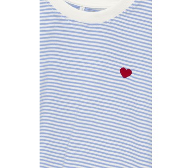 KIDS ONLY GIRL : T-shirt met fijne streep