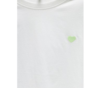 KIDS ONLY GIRL : T-shirt met klein hartje erop