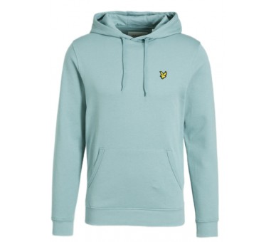 LYLE & SCOTT : Effen hoodie met logo