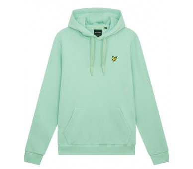 LYLE & SCOTT : Effen hoodie met logo