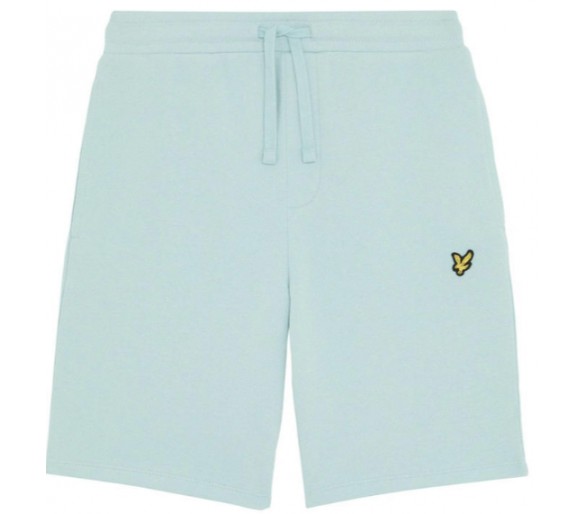 LYLE & SCOTT : Short en maille unie avec logo