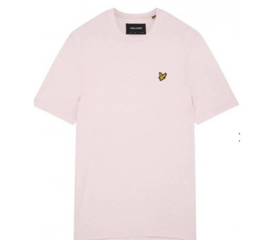 LYLE & SCOTT : Effen t-shirt met logo