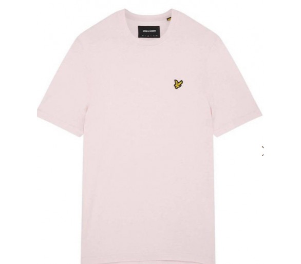 LYLE & SCOTT : T-shirt uni avec logo