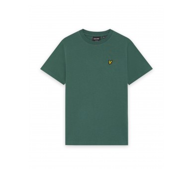 LYLE & SCOTT : T-shirt uni avec logo
