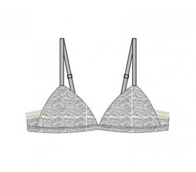 SKINY : Soutien-gorge triangle doublé