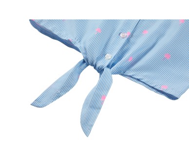 SOMEONE : chemise à manches courtes ecru