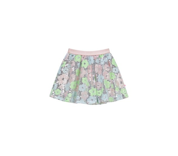 SOMEONE : Jupe argent