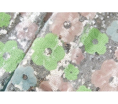 SOMEONE : Jupe argent