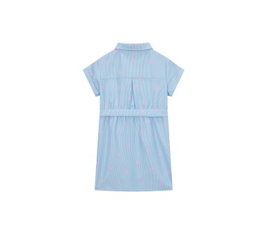 SOMEONE : robe à manches courtes ecru