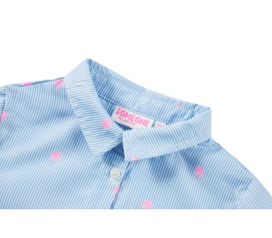 SOMEONE : Leuke jurk met streepjes en hartjes