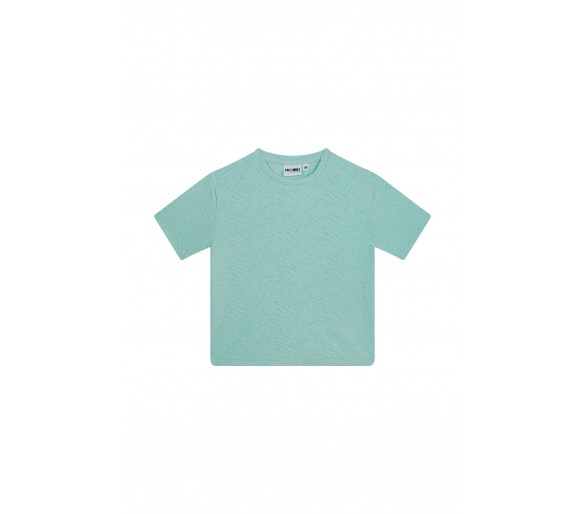 SOMEONE : T-shirt km met textuur