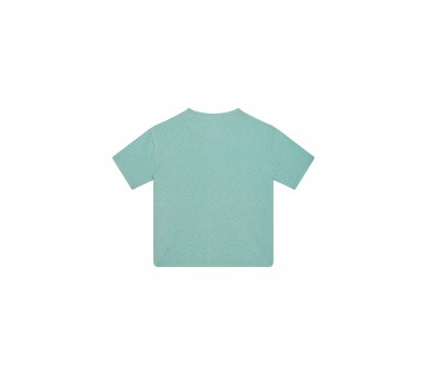 SOMEONE : T-shirt km met textuur