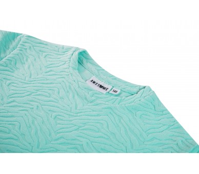 SOMEONE : T-shirt à manches courtes aqua