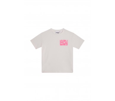 SOMEONE : T-shirt km met fluo print