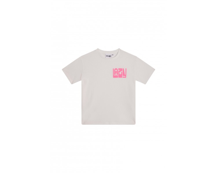 SOMEONE : T-shirt km met fluo print