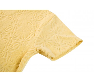 SOMEONE : robe à manches courtes jaune