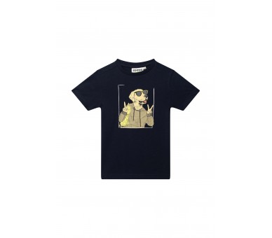 SOMEONE : T-shirt à manches courtes marine