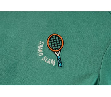 SOMEONE : T-shirt à manches courtes vert moyen