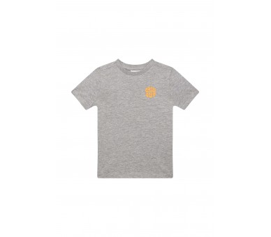 SOMEONE : T-shirt à manches courtes mélange de gri