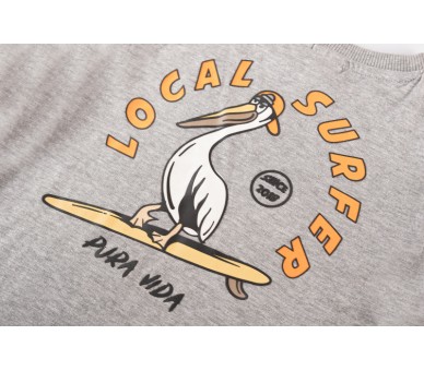 SOMEONE : Top t-shirt met local surfer achter