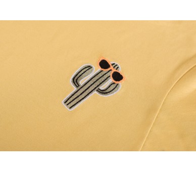 SOMEONE : T-shirt à manches courtes jaune