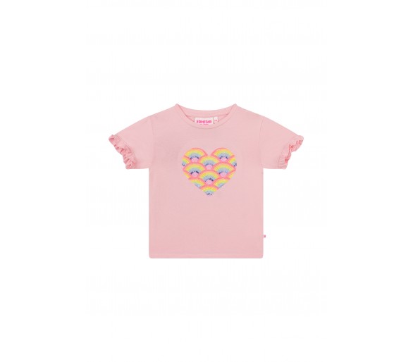 SOMEONE : T-shirt à manches courtes rose clair