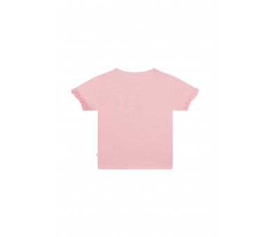 SOMEONE : T-shirt km met hartje in pailletten