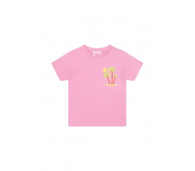 SOMEONE : T-shirt à manches courtes rose