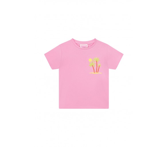 SOMEONE : T-shirt à manches courtes rose