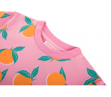 SOMEONE : Toffe sweater met appelsientjesprint