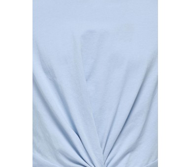 KIDS ONLY GIRL : T-shirt met knoopje vooraan