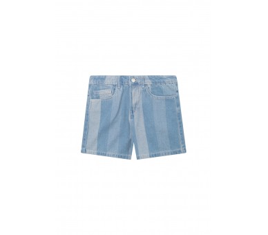 SOMEONE : Denim short met strepen