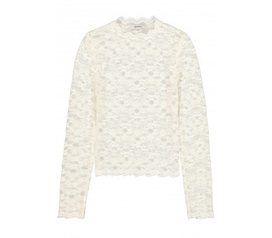 GARCIA : T-shirt en dentelle tendance