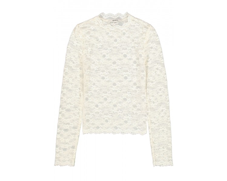 GARCIA : T-shirt en dentelle tendance