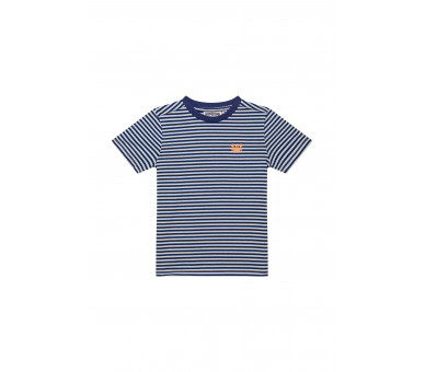 SOMEONE : T-shirt à manches courtes bleu