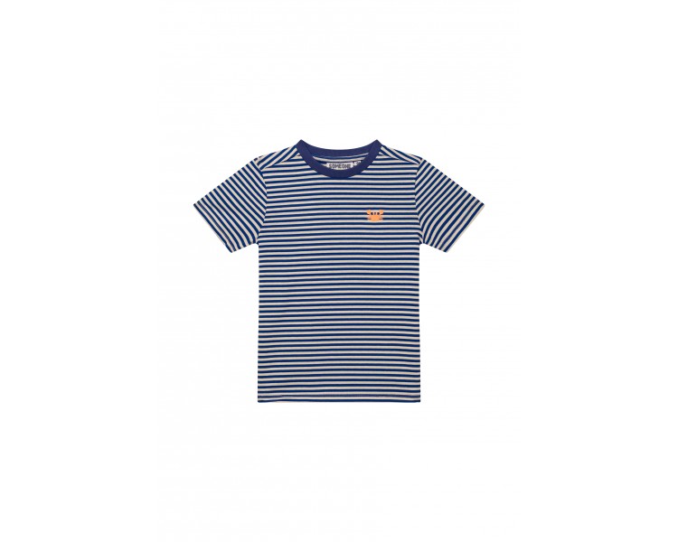 SOMEONE : T-shirt à manches courtes bleu